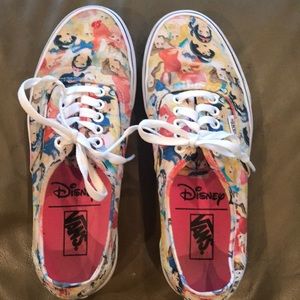 disney princess vans size 11